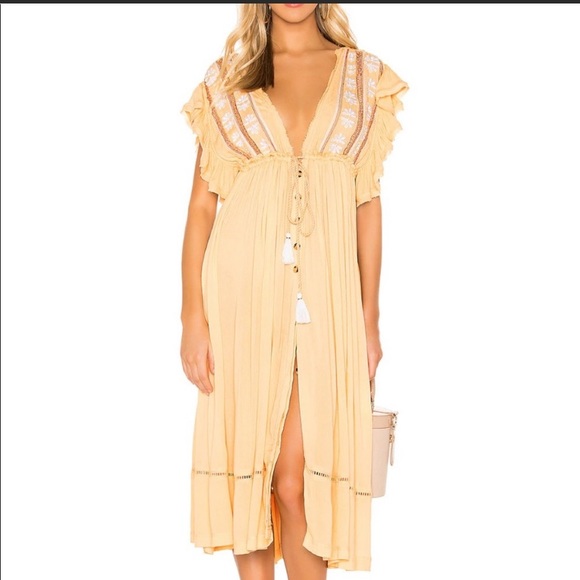 Free People Dresses & Skirts - Free people garbanzo bean maxi dress